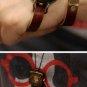 Bracelets type SteamPunk handmade watch " MAGOT 2 nameplate"