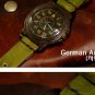military vintage style watches " GERMAN AIRFORCE 1 "