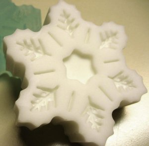 Snowflake Soap, White Vanilla