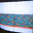 Kitchen Towel Set--teal paisley