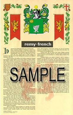 Remy Name Meaning, Family History, Family Crest & Coats of Arms