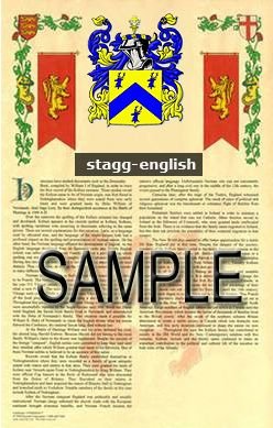 STAGG - ENGLISH - Armorial Name History - Coat of Arms - Family Crest ...