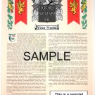 ANY NAME (Starts with AA-AB) 11x17 - Armorial Name History - Coat of Arms - Family Crest GIFT! ANY NAME (Starts with AA-AB) 11x17 - Armorial Name History - Coat of Arms - Family Crest GIFT!