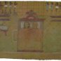 ANTIQUE EGYPTIAN PAINTING OLD FERO & WIFE RARE