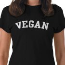 Ladies Vegan College Style Logo Tshirt