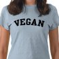Ladies Vegan College Style Logo Tshirt