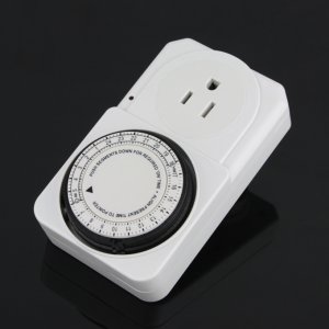 NEW 24-Hour Time Switch Program Plug-in Duty Appliance Timer Contractor