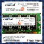 CRUCIAL 2x1GB PC3200 CL3 SDRAM 2GB 184pin 400MHZ RAM