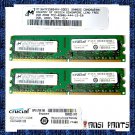 CRUCIAL 2x2GB PC2-4200 CL3 SDRAM 4GB 240pn 533 DDR2 RAM