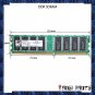 CRUCIAL 2x1GB PC3200 CL3 SDRAM 2GB 184pin 400MHZ RAM