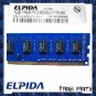 ELPIDA 2x1GB PC3-8500 CL7 SDRAM 2GB 1066MHZ DDR3 RAM