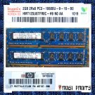 HYNIX 2x2GB 4GB DDR3 PC3-10600 SDRAM 2Rx8 CL9 1333 RAM