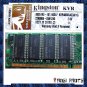 KINGSTON 2x1GB DDR PC-3200 SDRAM 2GB 400MHZ RAM MEMORY