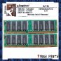 KINGSTON 2x1GB DDR PC2100 SDRAM 2GB 266MHZ RAM MEMORY