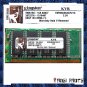 KINGSTON 2x1GB DDR PC2100 SDRAM 2GB 266MHZ RAM MEMORY