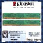 KINGSTON 2x1GB DDR2 PC2-3200 SDRAM 2GB 400MHZ LOW RAM