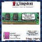 KINGSTON 2x1GB DDR2 PC2-4200 SDRAM 2GB 533MHZ LOW RAM