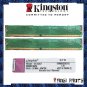 KINGSTON 2x1GB DDR2 PC2-6400 SDRAM 2GB 800MHZ LOW RAM