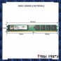 KINGSTON 2x1GB DDR2 PC2-6400 SDRAM 2GB 800MHZ LOW RAM
