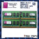 KINGSTON 2x2GB DDR2 PC2-5300 SDRAM 2GB 667MHZ ECC RAM