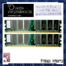 KINGSTON 2x512MB DDR PC-3200 DRAM 1GB 400MHZ ECC RAM