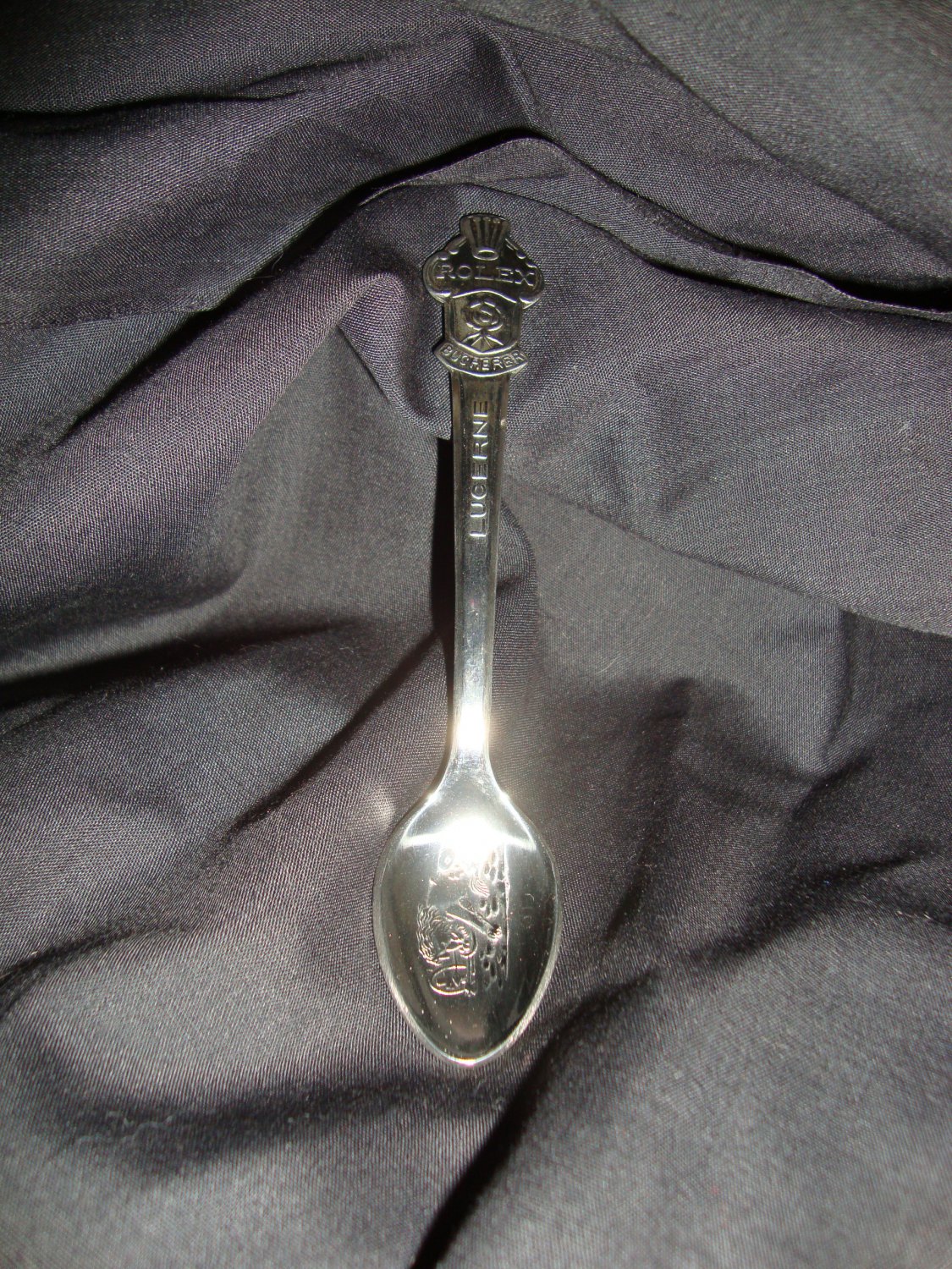 Rolex Spoon “Sleeping Lion” Vintage Silver