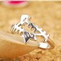 NEW Abstract individual fish bone jewelry ring ring