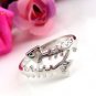 NEW Abstract individual fish bone jewelry ring ring
