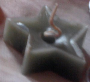 STAR Candle (2 pieces) Scented