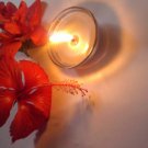 small glass bowl Wax candle(scented)