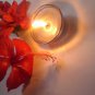 small glass bowl Wax candle(scented)