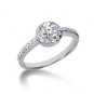 0.80ctw Diamond Engagement Rings Antique Style