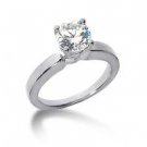 PLATINUM 0.50ctw Diamond Engagement Ring