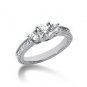 1.00ctw Diamond Engagement Rings Antique Style