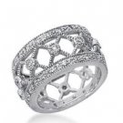 1.00 ctw Antique Style Diamond Wedding Band
