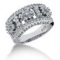 1.00ctw 14k Gold diamond fancy ring