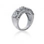 1.00ctw 14k Gold diamond fancy ring