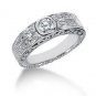 0.60ctw fancy diamond wedding band