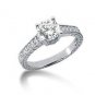 1.15 ctw Antique Style Diamond Engagement Ring