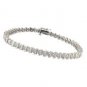2.00 Ctw S-Style Yellow Gold Diamond Bracelet