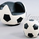 Soccer Chair and Ottoman Set