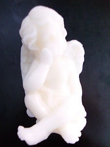 Flameless Flickering LED Angel Luminary Candle