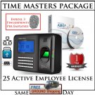 Biometirc Fingerprint Employee Payroll Time Clock (FP30) AMG LITE