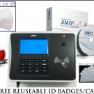 PROXIMITY EMPLOYEE PAYROLL TIME CLOCK AMG-130B TCP/IP, RS232, USB-EXPORT TO ADP & QUICKBOOKS