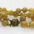 Ornate Edwardian gold plate bracelet