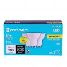 Qty 3 (1x3 Pack) - EcoSmart 50W Bright White MR16 GU10 LED Light Bulb