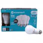 Qty 4 (1x4Pack) - EcoSmart 60W Daylight A19 Energy Star + Dimmable LED Light Bulb