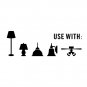 Qty 4 (1x4Pack) - EcoSmart 60W Daylight A19 Energy Star + Dimmable LED Light Bulb