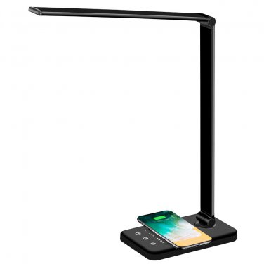 Multifunctional LED Desk Lamp with Wireless Charger, USB Charging Port