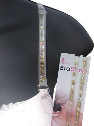 Bra Oil Straps- Moon/Stars Glitter - BS2054